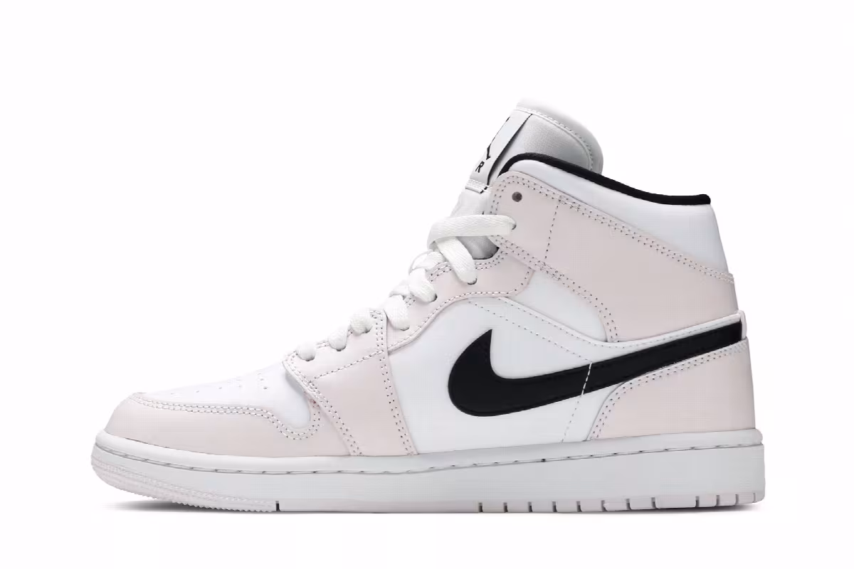 Women's Air Jordan 1 Mid Barely Rose, view 4
