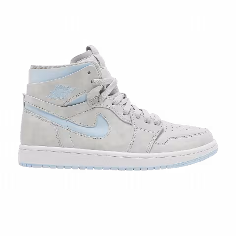 Wmns Air Jordan 1 High Zoom Comfort 'Cool Grey Light Blue'