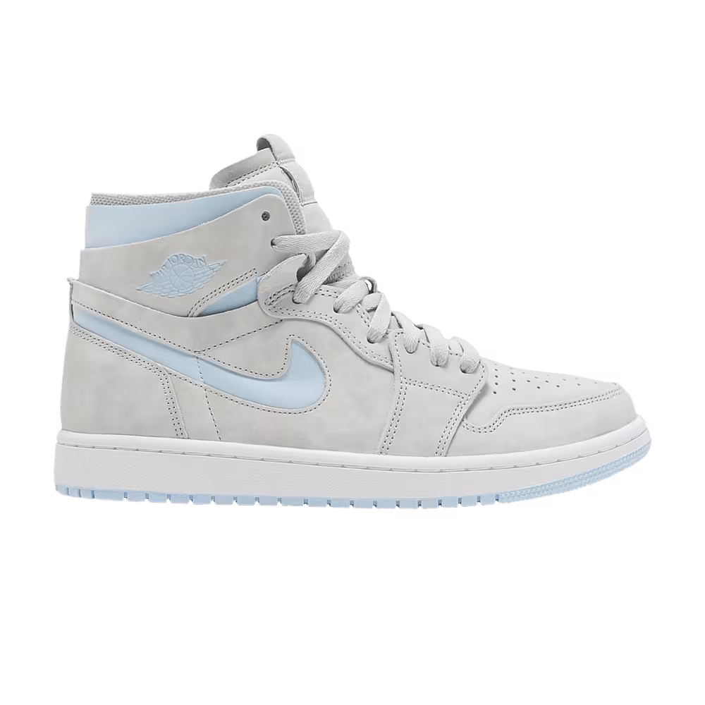 Women's Air Jordan 1 High Zoom Comfort Cool Grey Light Blue