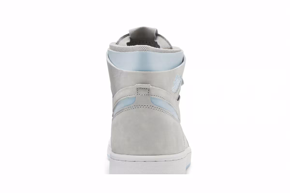 Women's Air Jordan 1 High Zoom Comfort Cool Grey Light Blue, view 8