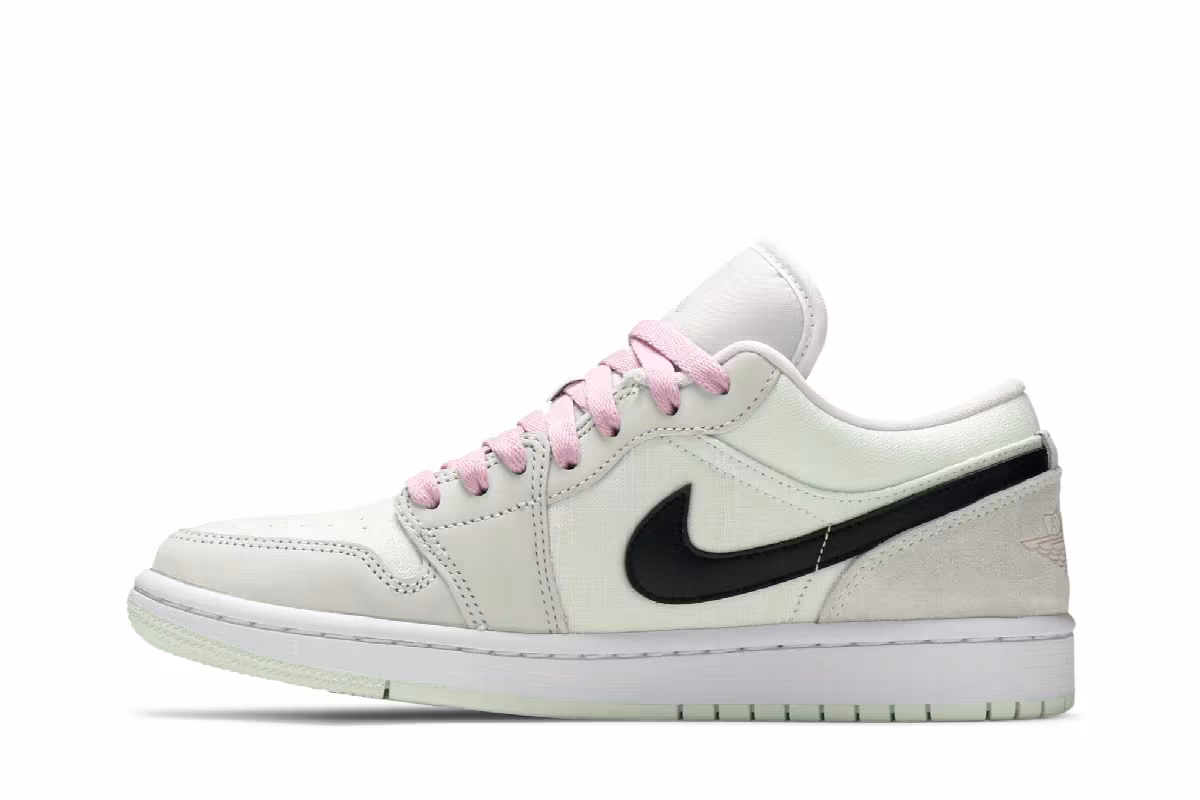 Women's Air Jordan 1 Low SE Barely Green, view 4