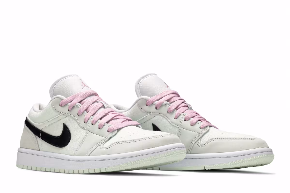 Women's Air Jordan 1 Low SE Barely Green, view 9