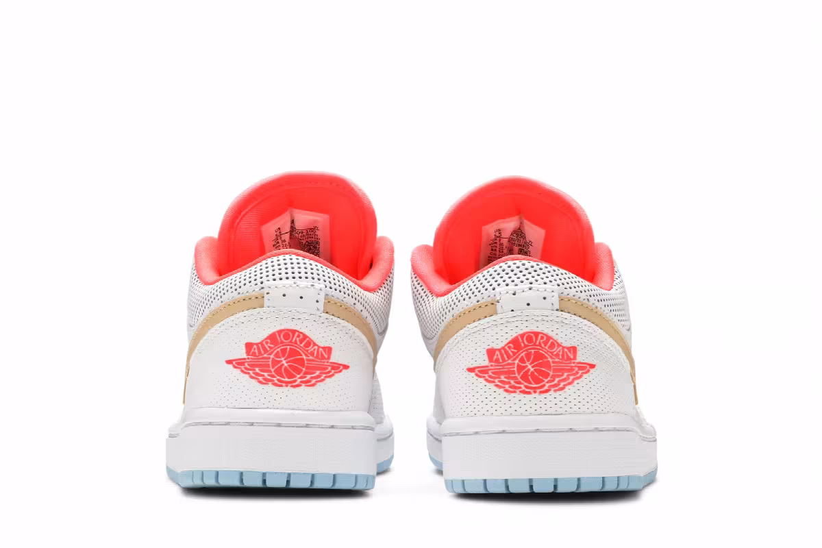 Women's Air Jordan 1 Low SE White Sesame, view 7