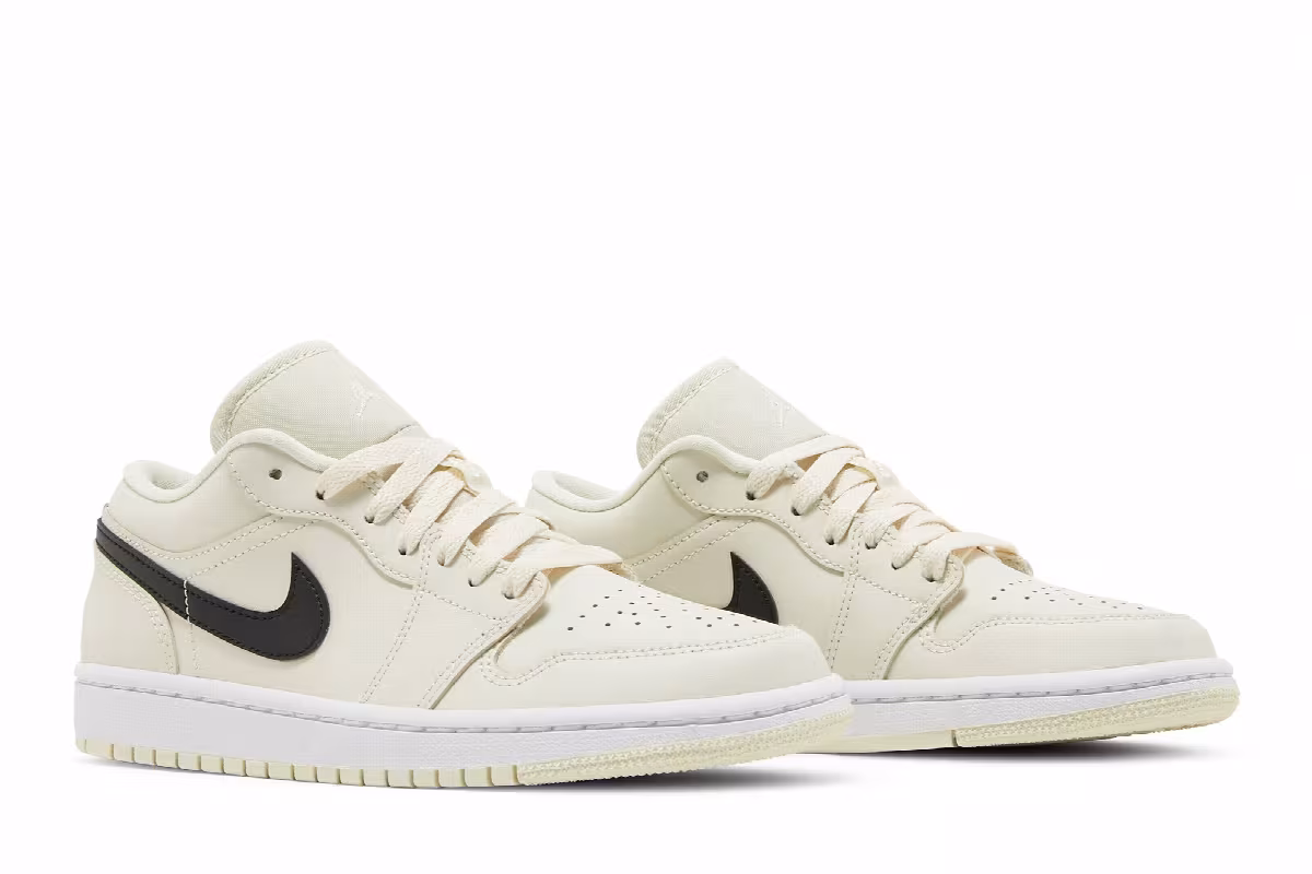 Women's Air Jordan 1 Low Coconut Milk, view 9