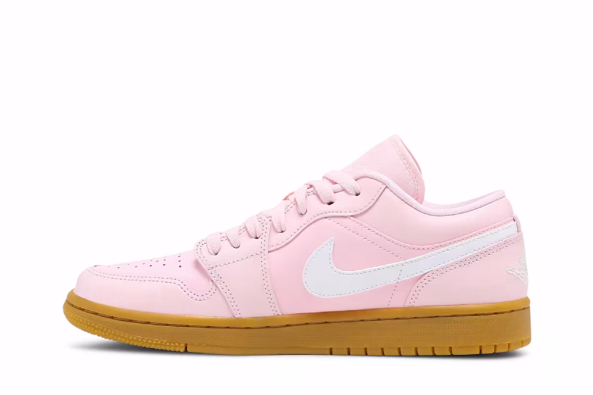 Women's Air Jordan 1 Low Arctic Pink Gum, view 4