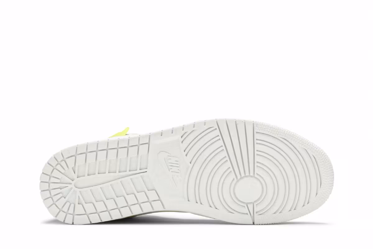 Women's Air Jordan 1 Mid LX Off White Opti Yellow, view 5