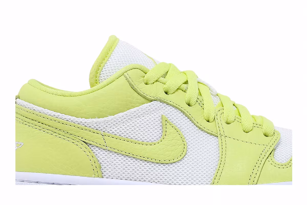 Women's Air Jordan 1 Low Limelight, view 3