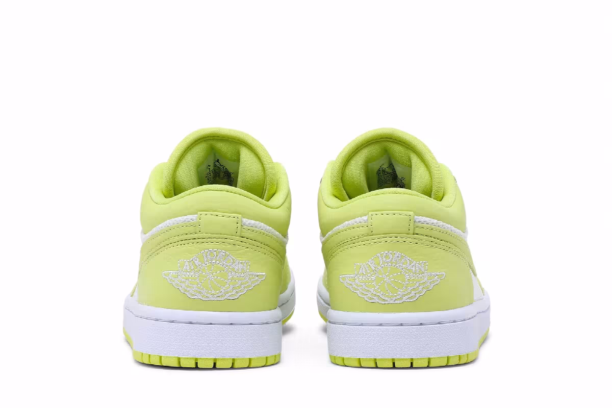 Women's Air Jordan 1 Low Limelight, view 7
