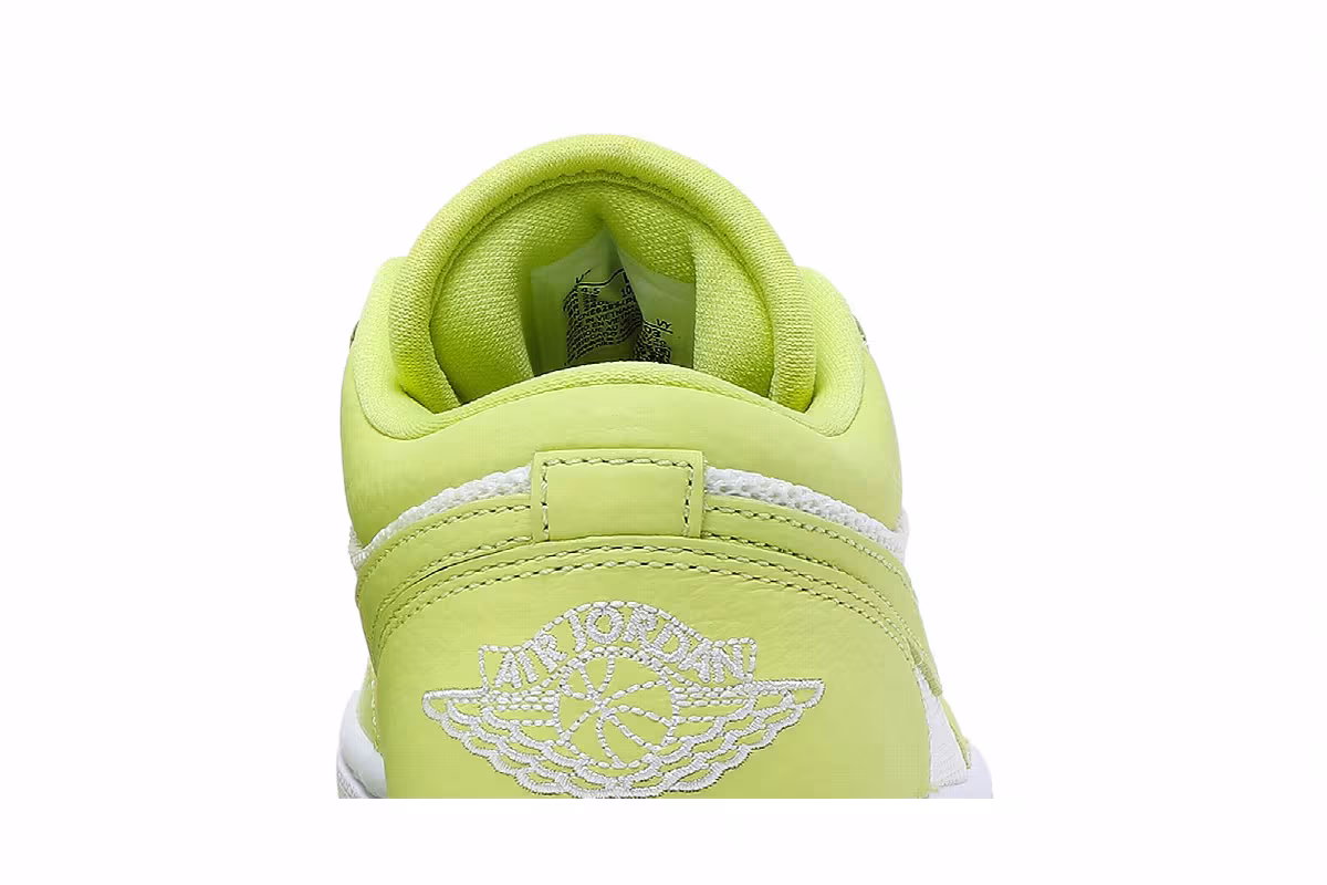 Women's Air Jordan 1 Low Limelight, view 8