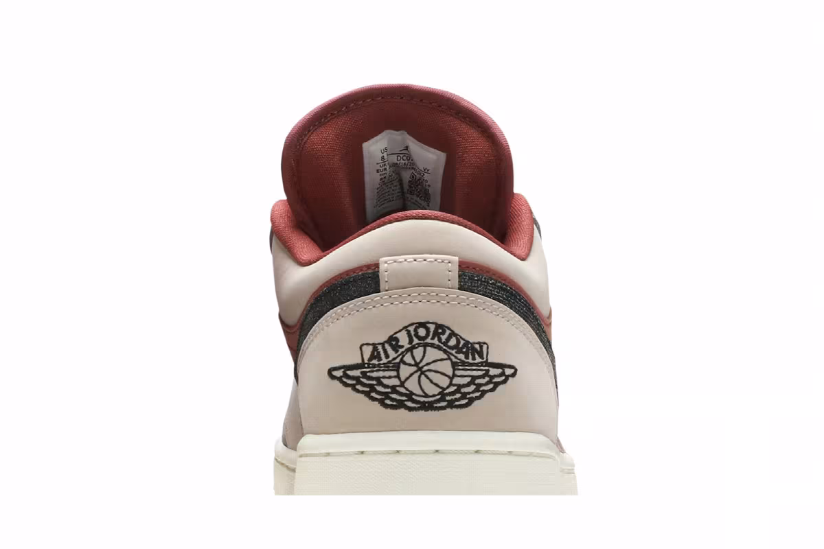 Women's Air Jordan 1 Low Canyon Rust, view 8