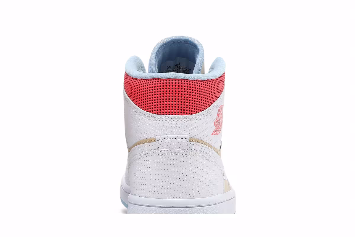 Women's Air Jordan 1 Mid SE Sesame, view 8