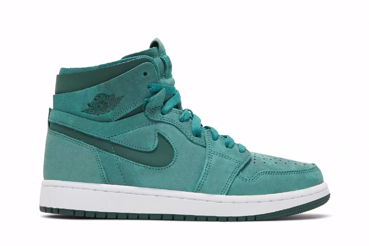 Women's Air Jordan 1 High Zoom Comfort Neptune Green, view 2