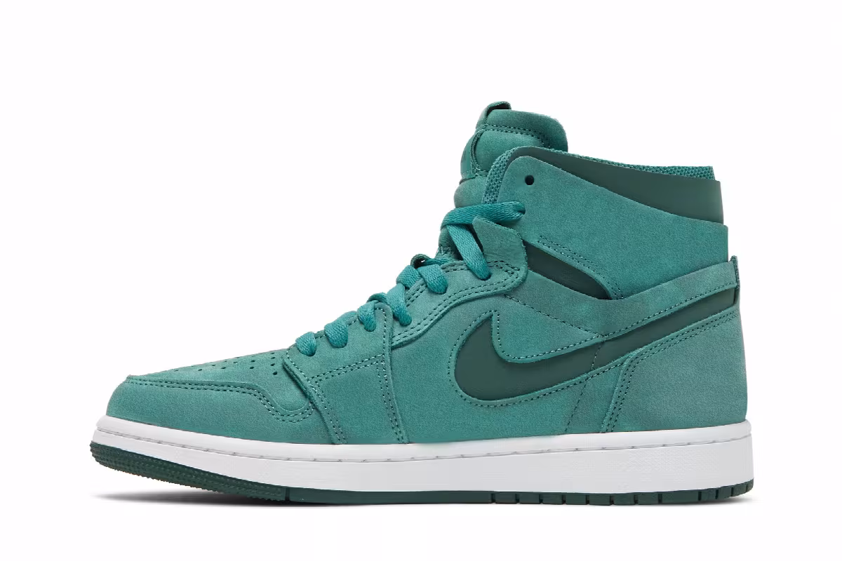 Women's Air Jordan 1 High Zoom Comfort Neptune Green, view 4