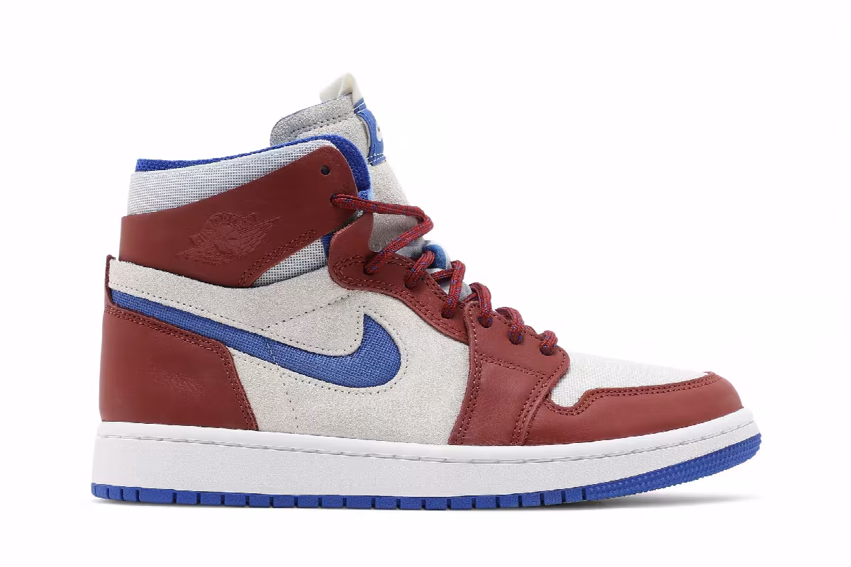 Women's Air Jordan 1 Zoom Comfort Redstone, view 2