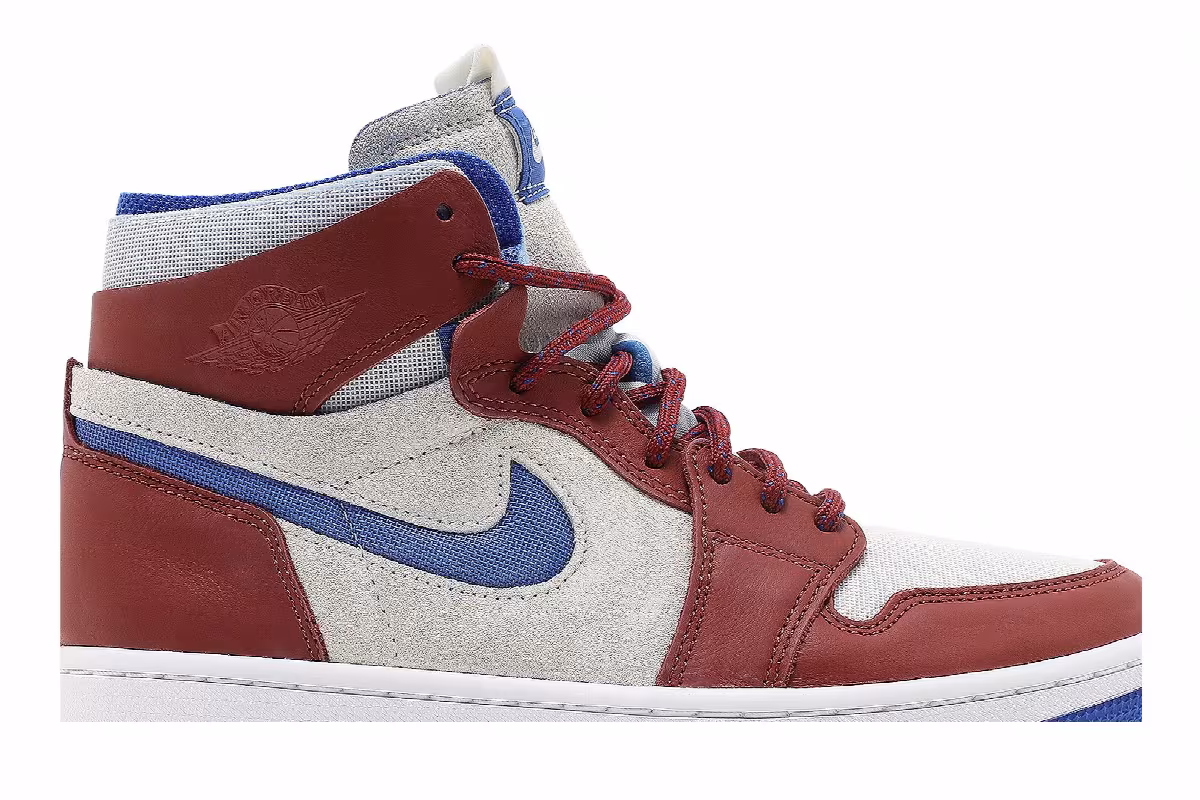 Women's Air Jordan 1 Zoom Comfort Redstone, view 3