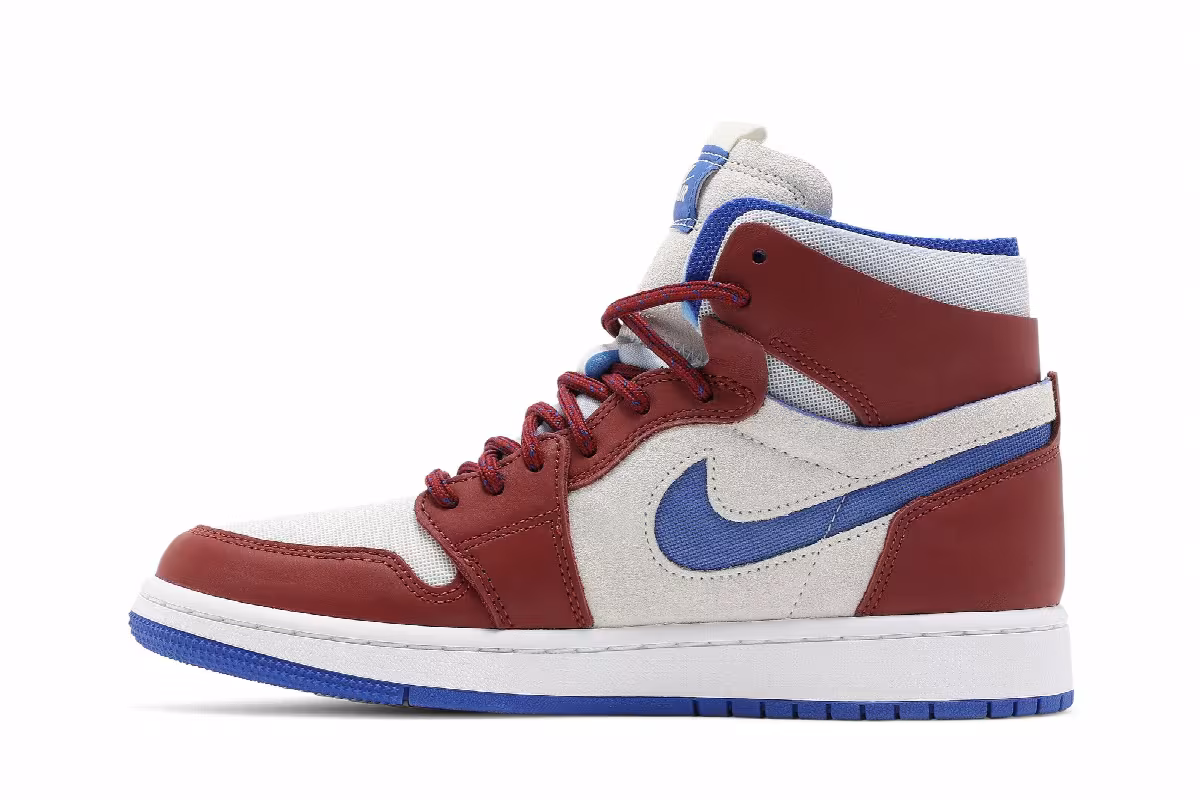 Women's Air Jordan 1 Zoom Comfort Redstone, view 4