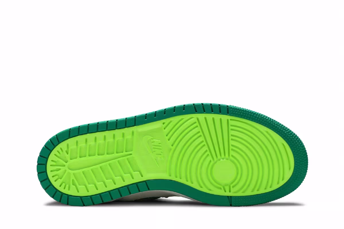 Women's Air Jordan 1 High Zoom Comfort Stadium Green, view 5