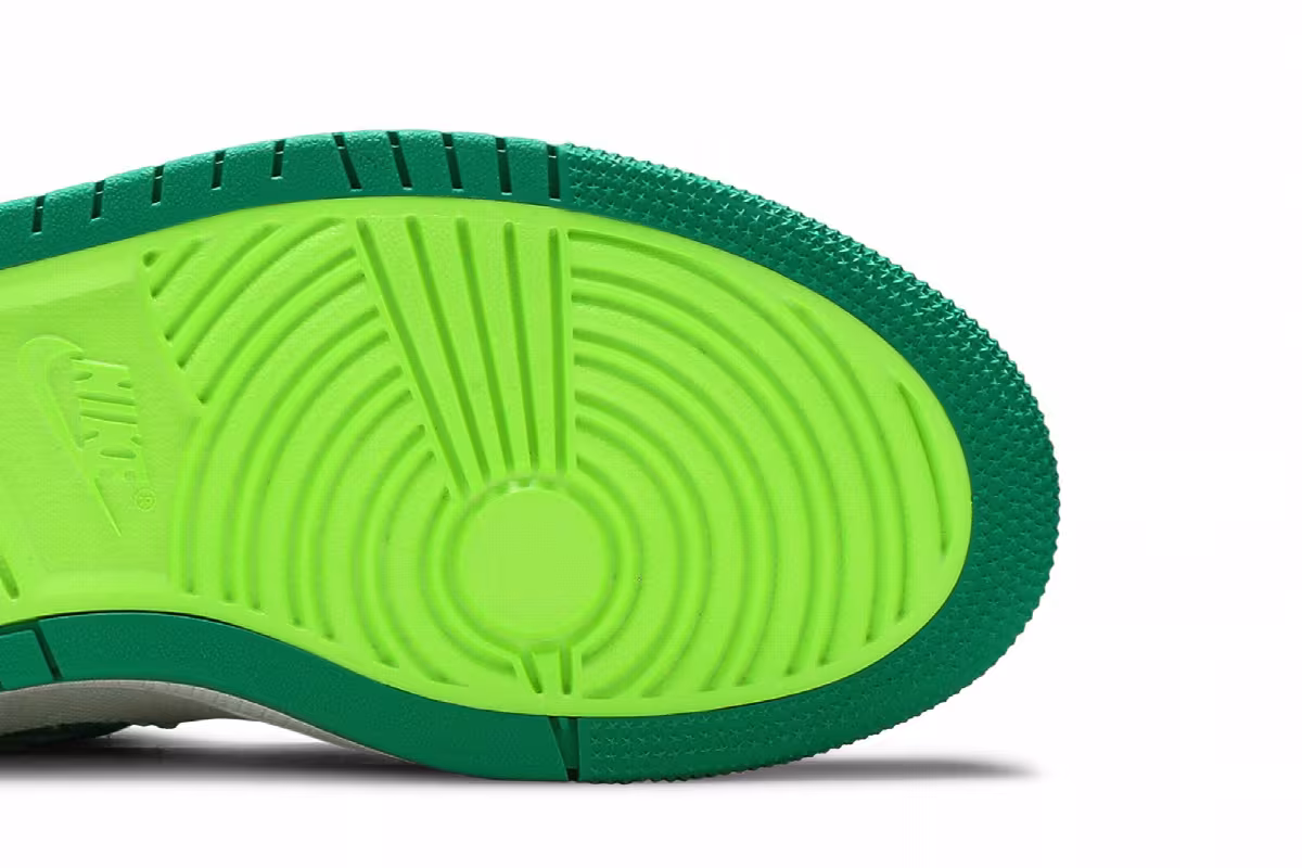 Women's Air Jordan 1 High Zoom Comfort Stadium Green, view 6