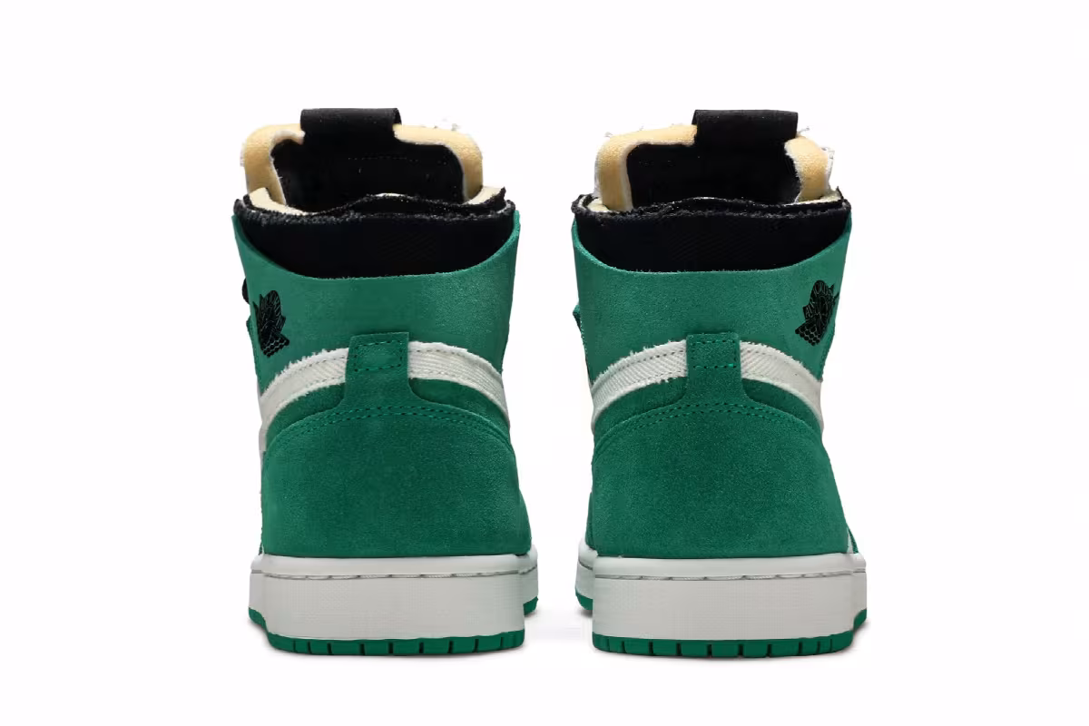 Women's Air Jordan 1 High Zoom Comfort Stadium Green, view 7