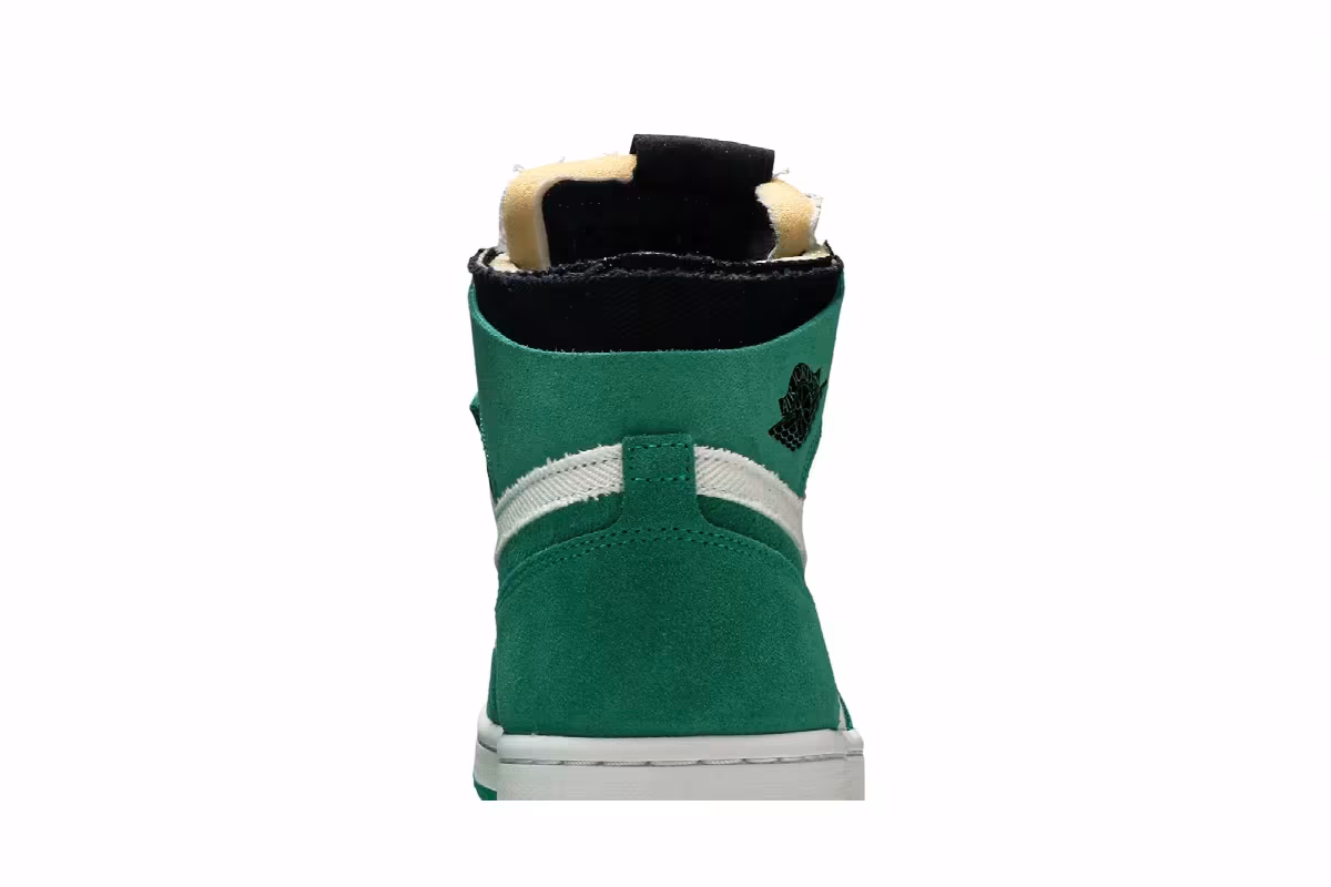 Women's Air Jordan 1 High Zoom Comfort Stadium Green, view 8