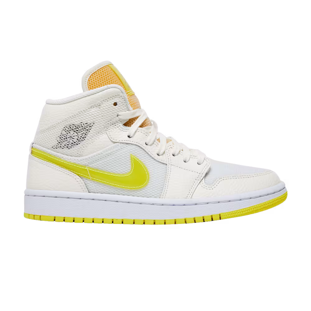 Women's Air Jordan 1 Mid SE Voltage Yellow
