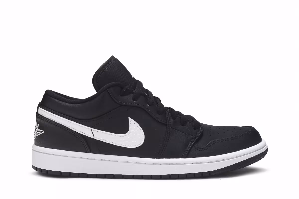 Women's Air Jordan 1 Low Black, view 2
