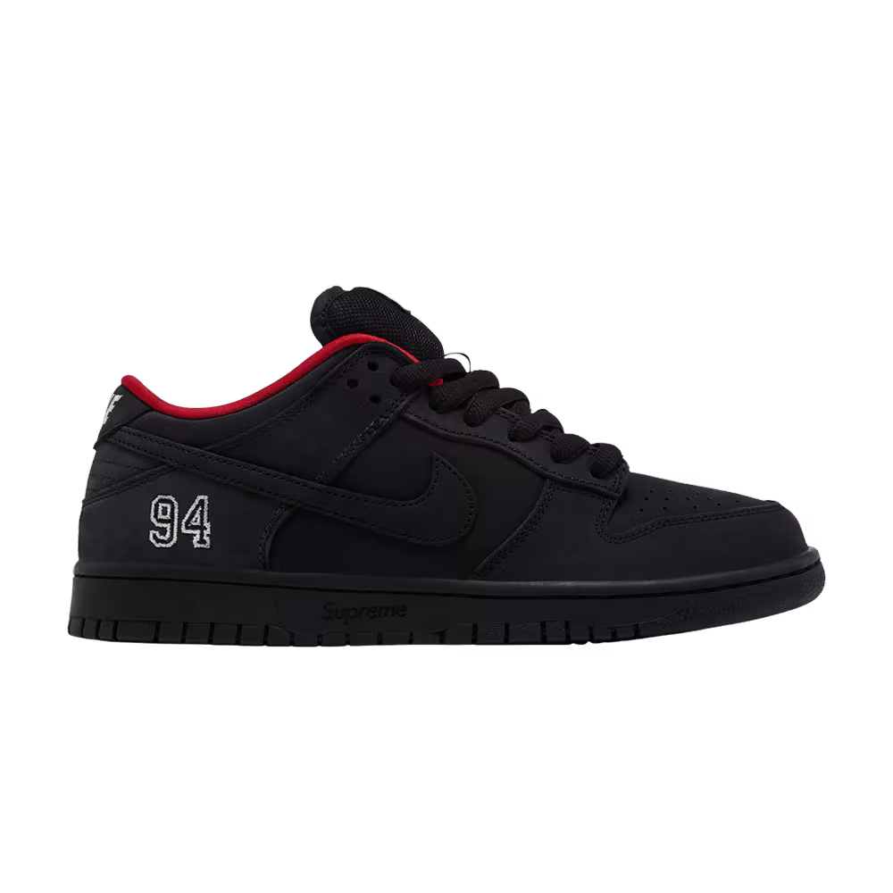 Supreme x Nike Dunk Low SB Black