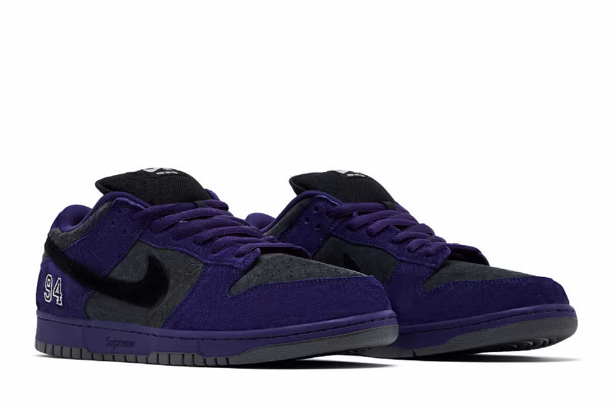 Supreme x Nike Dunk Low SB Ink, view 9