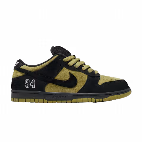 Supreme x Nike Dunk Low SB 'Camper Green'