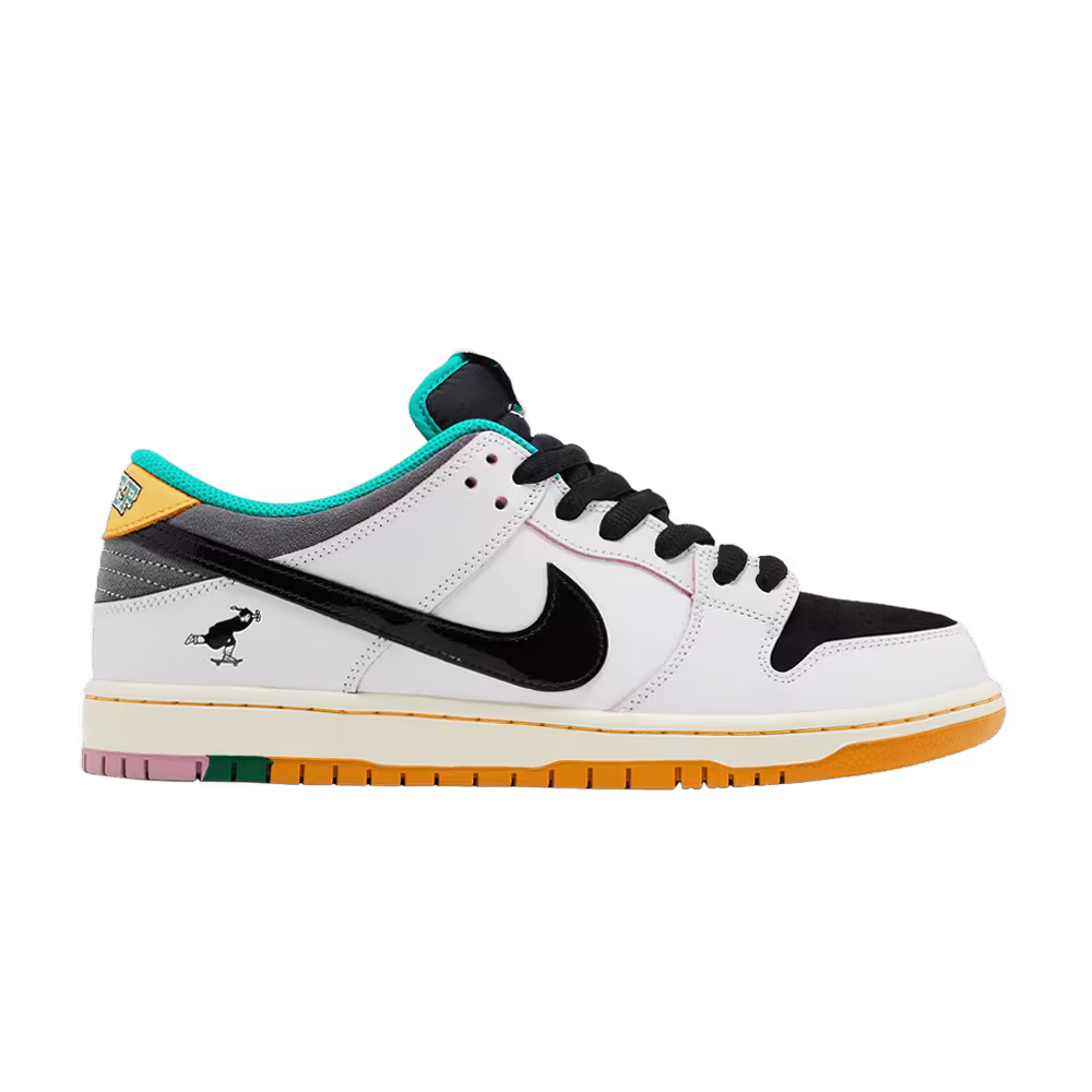 Men's CSEF x Nike Dunk Low SB White Clear Emerald
