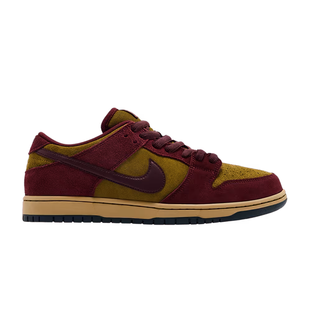 Nike Dunk Low SB Dark Team Red Olive Flak