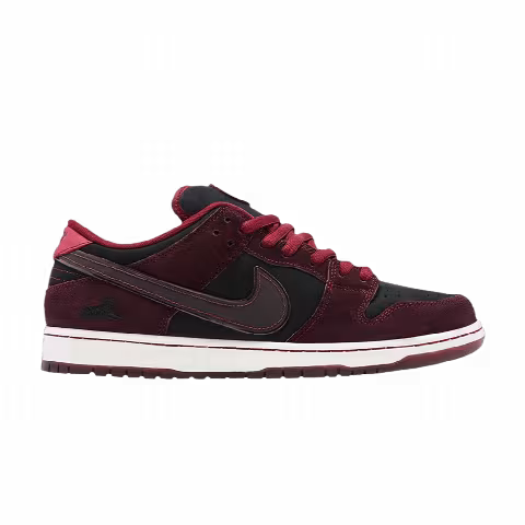RIOT Skateshop x Nike Dunk Low Pro SB QS 'Mahogany Dark Beetroot' Special Box