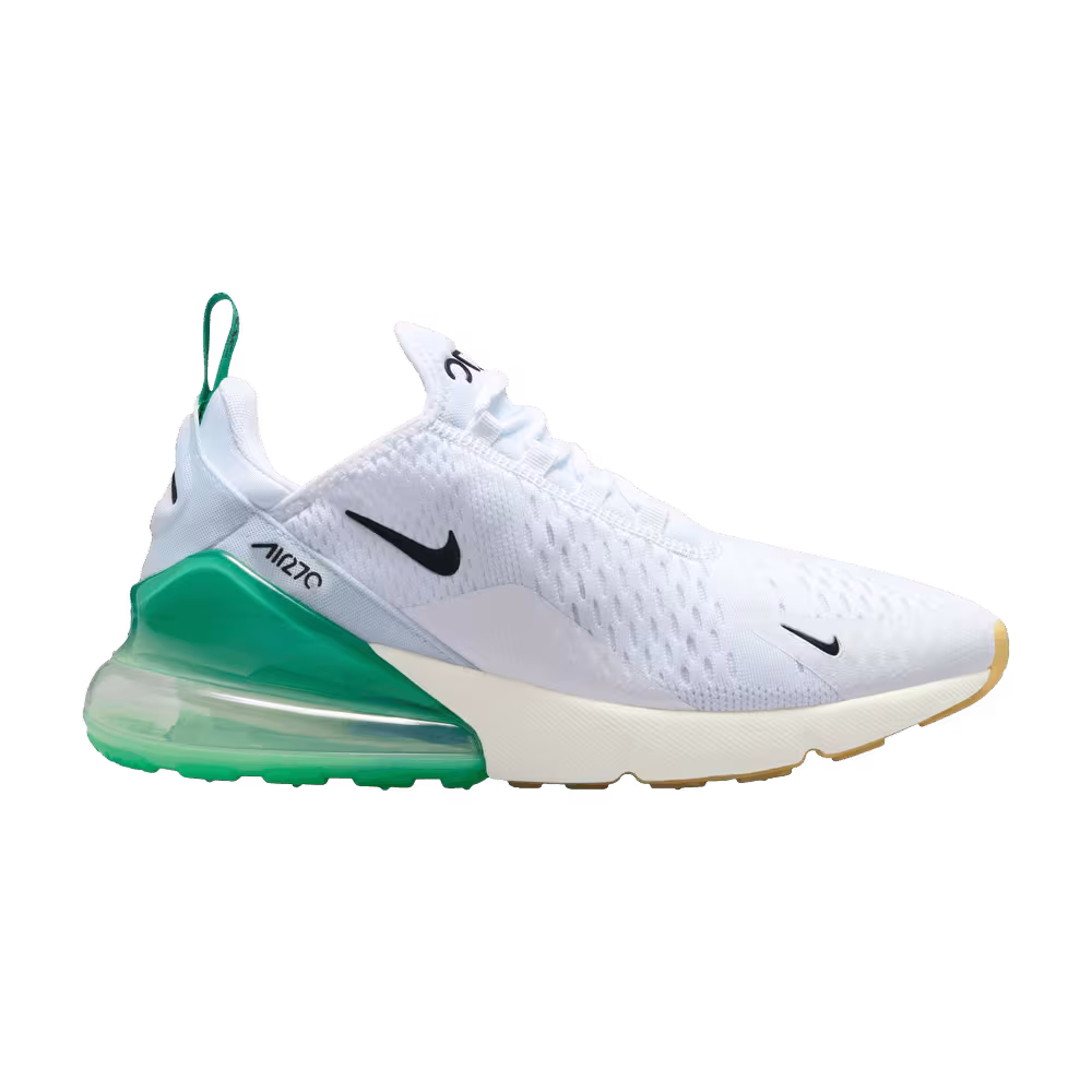 Nike Women's Air Max 270 White Stadium Green