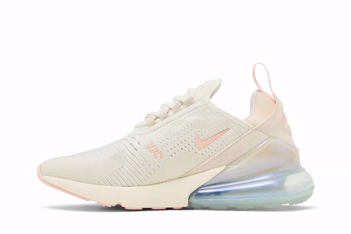 Nike Women's Air Max 270 Soft Pearl, view 4