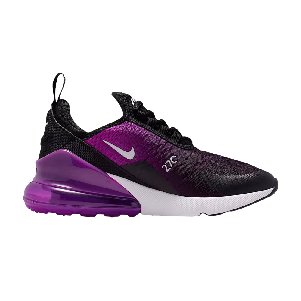 Nike Air Max 270 GS Black Vivid Purple