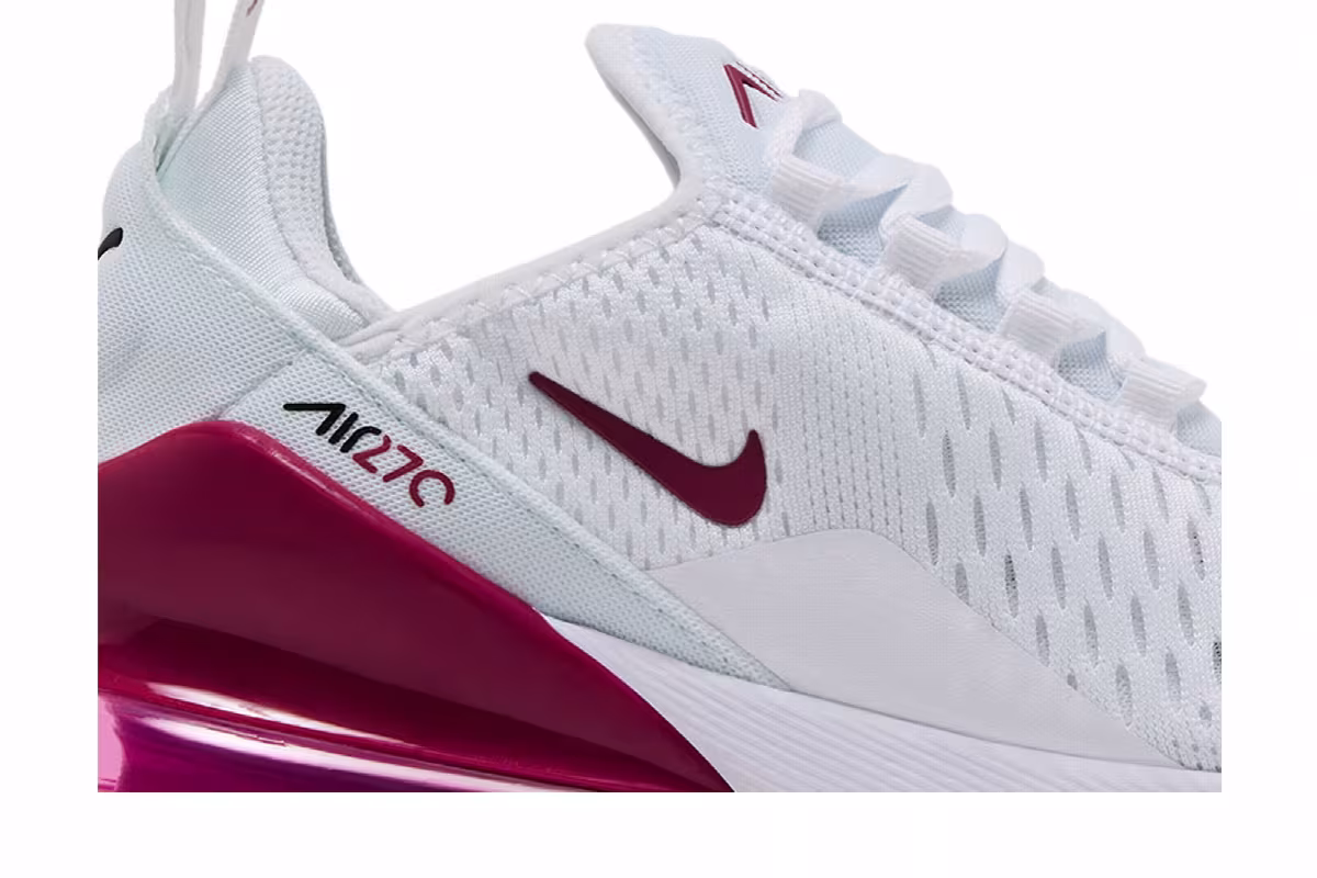 Nike Air Max 270 GS White Sweet Beet, view 3