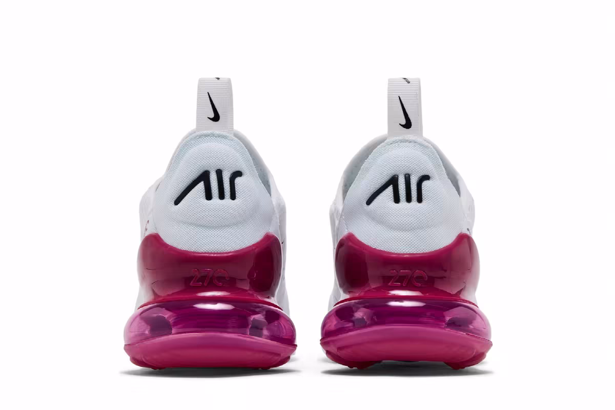 Nike Air Max 270 GS White Sweet Beet, view 7
