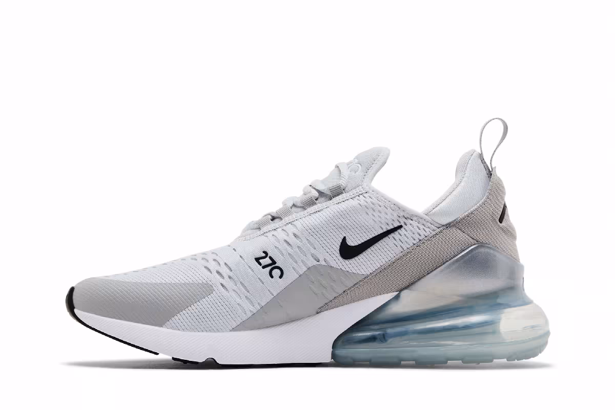 Nike Women's Air Max 270 Pure Platinum, view 4