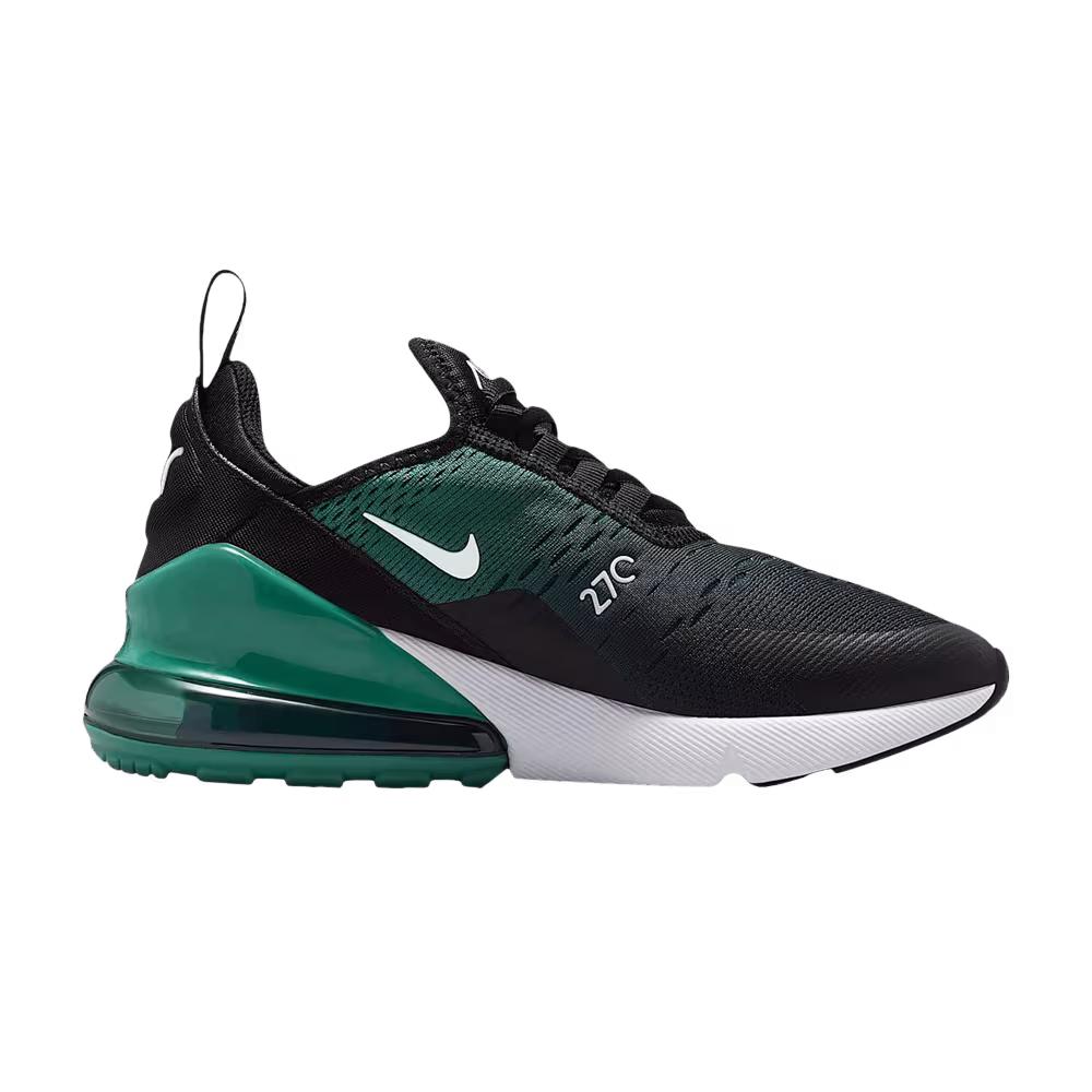 Nike Air Max 270 GS Black Evergreen Aura