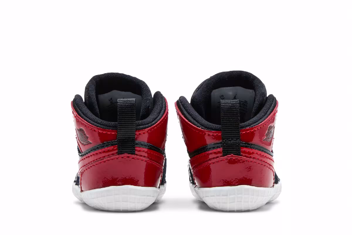Air Jordan 1 High OG Crib Patent Bred, view 7