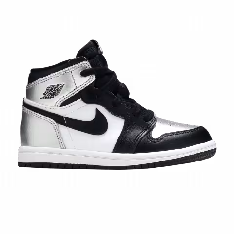 Air Jordan 1 Retro High OG TD 'Silver Toe'