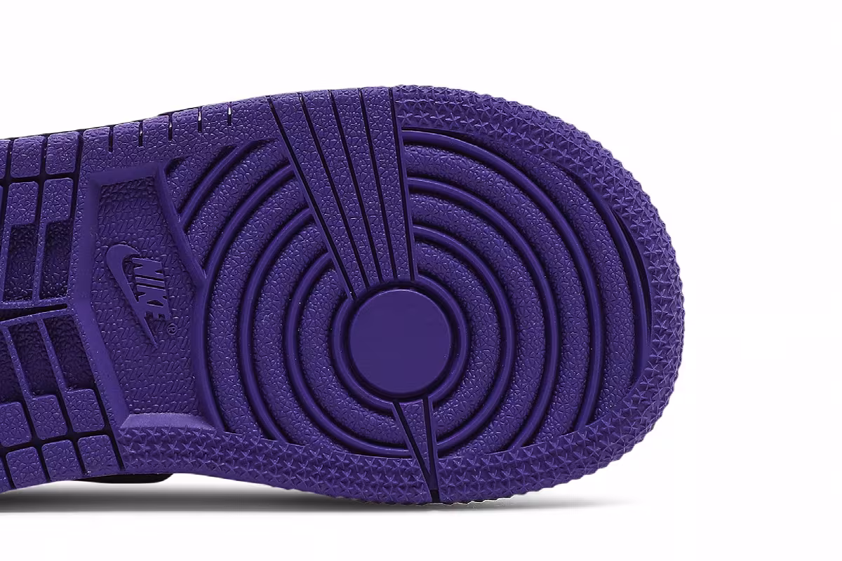 Air Jordan 1 High OG TD Court Purple, view 6