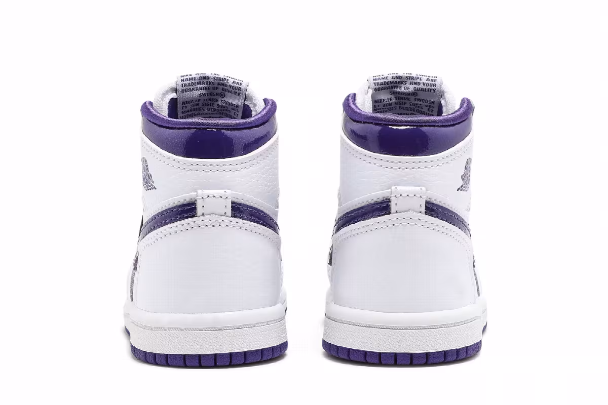 Air Jordan 1 High OG TD Court Purple, view 7