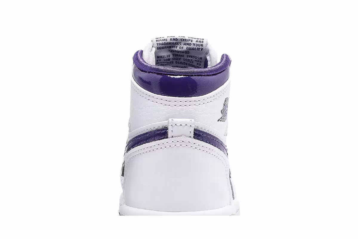 Air Jordan 1 High OG TD Court Purple, view 8