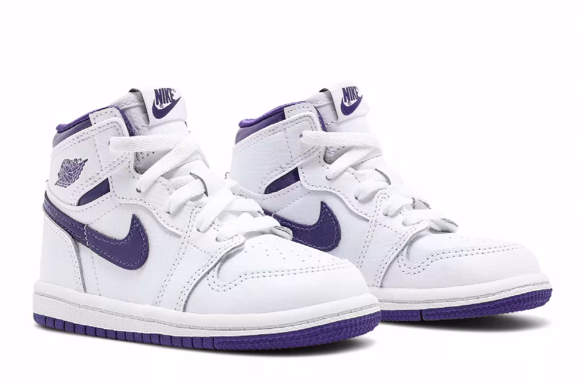 Air Jordan 1 High OG TD Court Purple, view 9