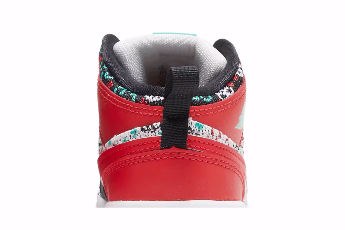 Air Jordan 1 Mid SE TD Ugly Christmas Sweater, view 8