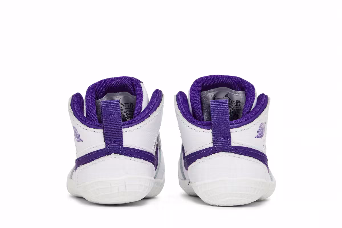 Air Jordan 1 Crib Bootie Court Purple, view 7