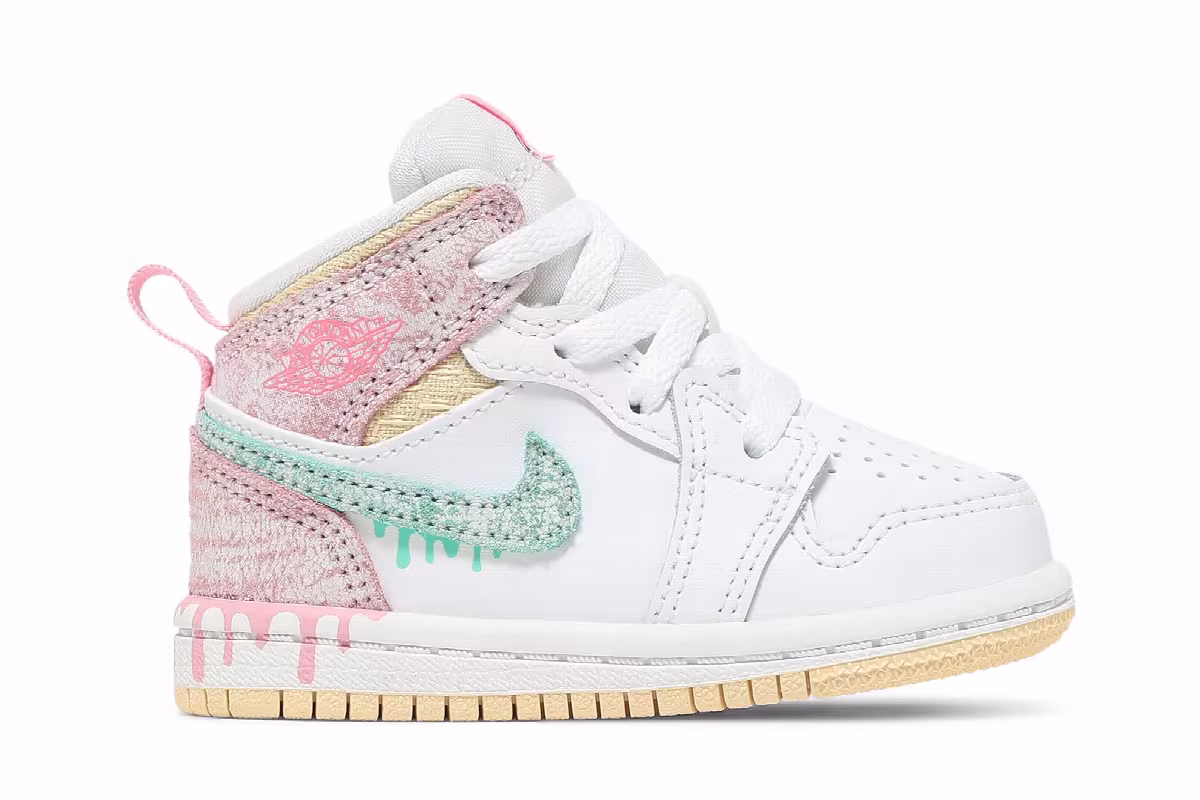Air Jordan 1 Mid SE TD Ice Cream, view 2