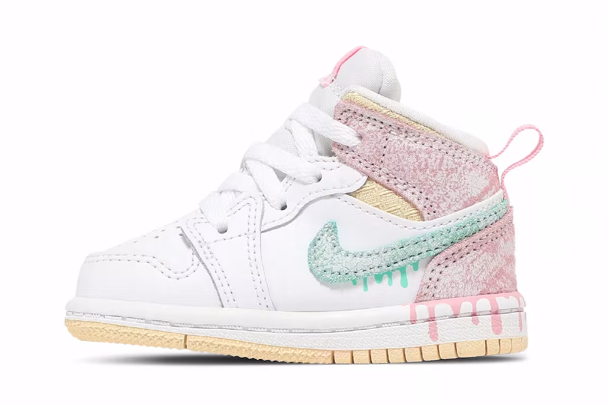 Air Jordan 1 Mid SE TD Ice Cream, view 4