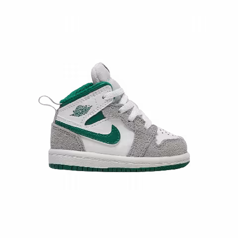 Air Jordan 1 Mid SE TD 'Grey Pine Green'